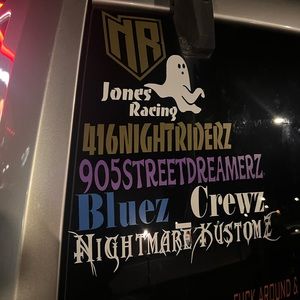 Custom vinyl slap stickers